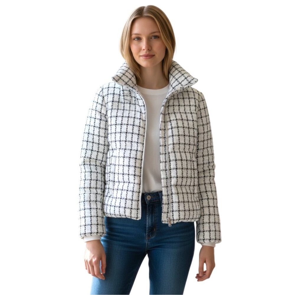 Jason Wu Tweed puffer jacket NEW size small